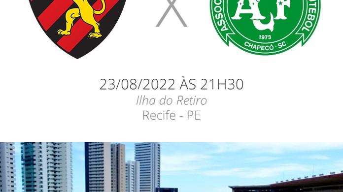 Sport Recife x Chapecoense: onde assistir ao vivo e online, horário,  escalação e mais da Série B