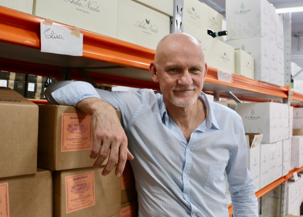 Taffarel tem importadora de vinhos em Porto Alegre &mdash; Foto: Tom&aacute;s Hammes