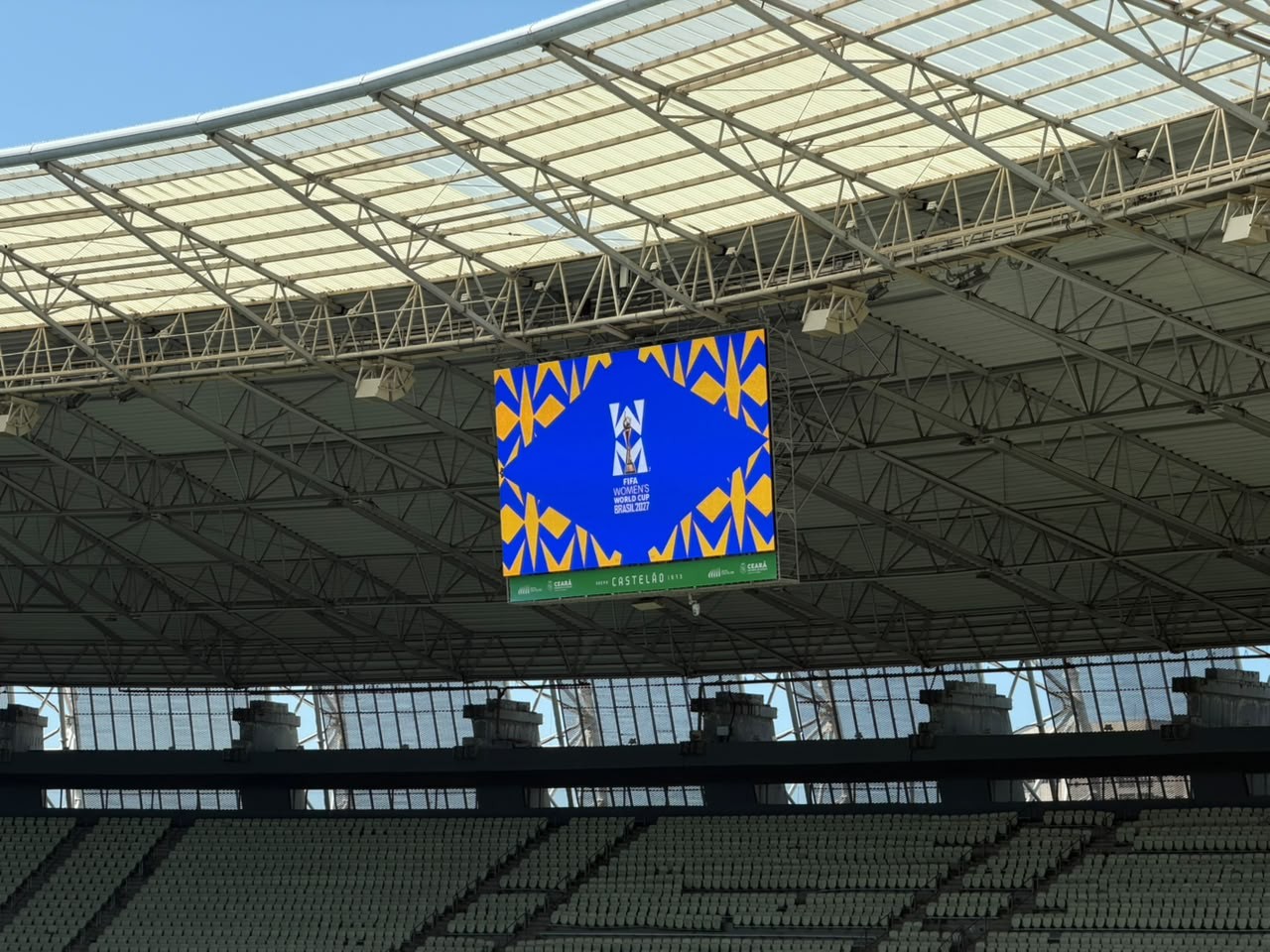 Copa Feminina: Fortaleza recebe nove jogos em 2027 no Castelão
