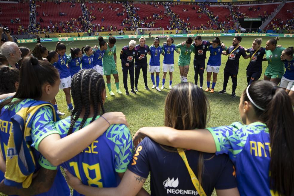 Brasil vai tentar seu primeiro título na Copa do Mundo Feminina — Foto: Thais Magalhães/CBF