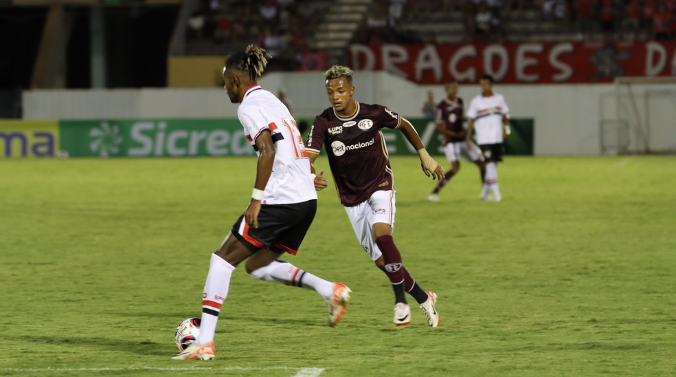 São Paulo e Ferroviária disputam vaga nas oitavas de final da Copinha — Foto: Matheus Previde/Ferroviária SAF