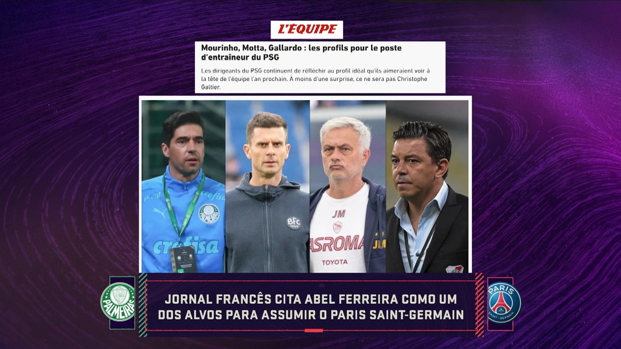 Seleção SporTV comenta especulação de jornal francês sobre Abel Ferreira assumir o PSG