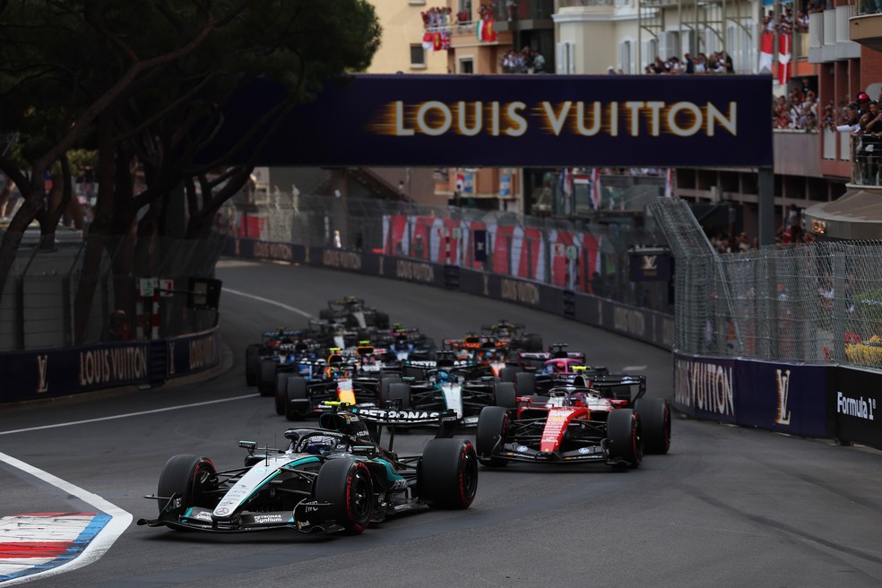 Relargada do GP de Mônaco de F1 2026 — Foto: Dom Gibbons - Formula 1/Formula 1 via Getty Images