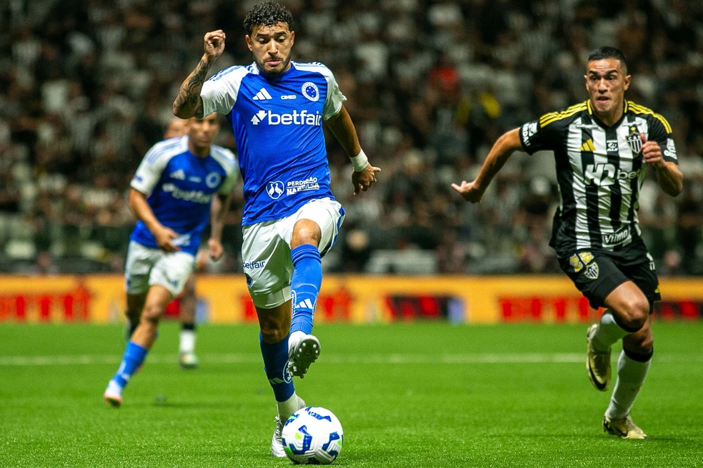 William; Atlético-MG x Cruzeiro — Foto: Fernando Moreno/AGIF