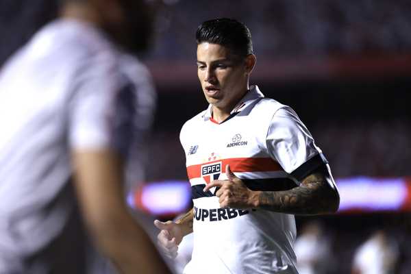 James Rodríguez encerra contrato com o São Paulo após um ano no clube