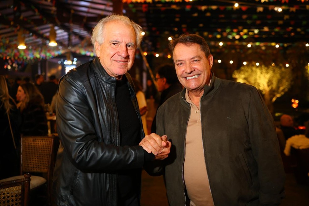 Rubens Menin e Pedro Lourenço, donos das SAF's de Atlético-MG e Cruzeiro — Foto: Arquivo pessoal