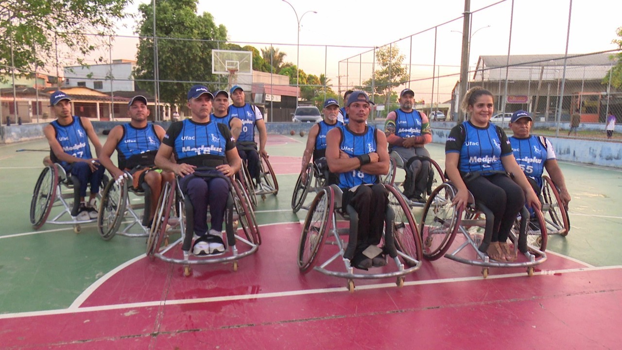 Time acreano vai disputar 3ª Copa Interestadual de Basquete em Cadeiras de Rodas, em RO