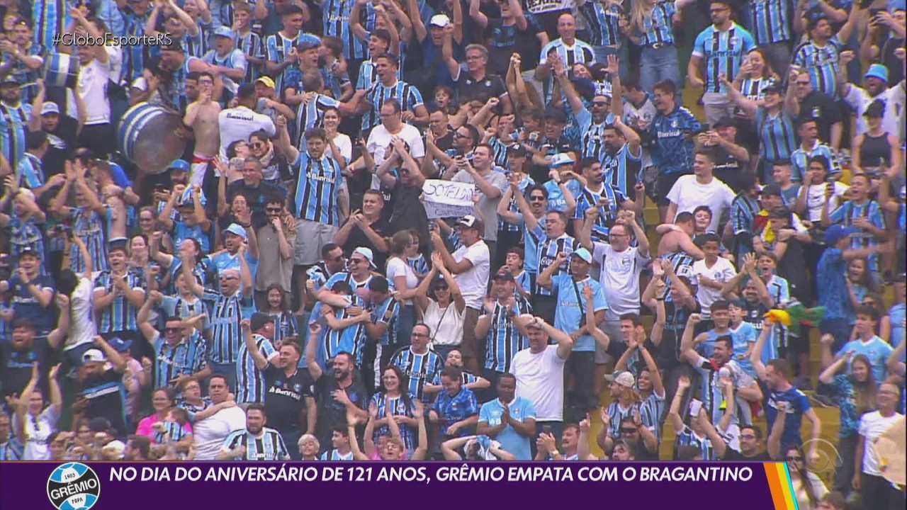 Bragantino busca empate e Grêmio segue ameaçado pelo Z-4