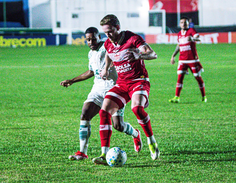 CRB venceu o Sousa por 2 a 0 — Foto: Luciano Soares