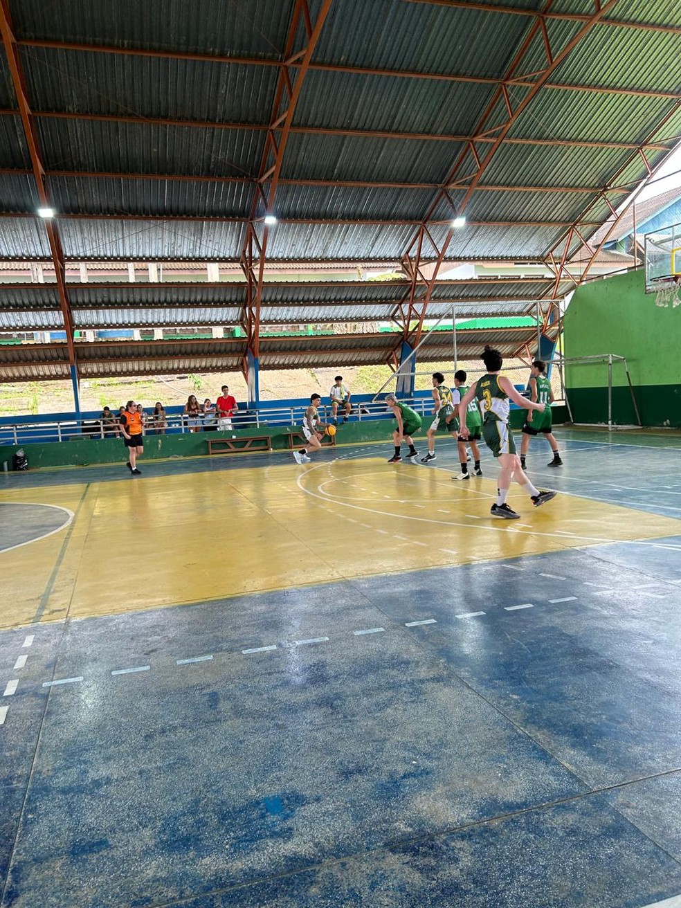Náuas durante treinamento — Basquete 3x3 Acre