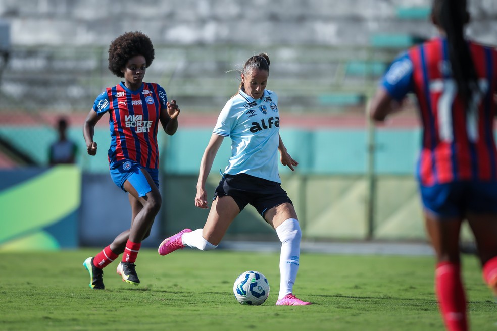 Bahia vence o Grêmio na Copa do Brasil Feminina — Foto: Caroline Motta/Grêmio