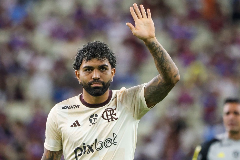 Gabigol, Gabriel Barbosa, Flamengo, Fortaleza x Flamengo — Foto: Alexandre Lago