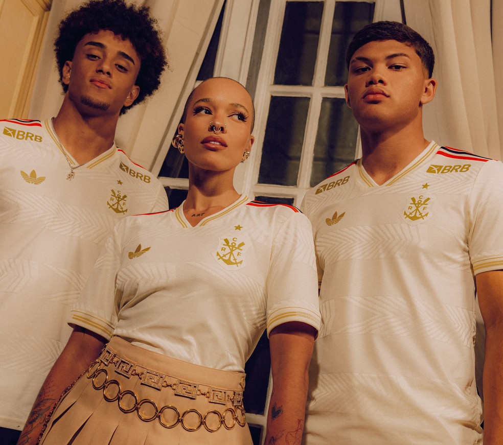 Flamengo lança terceiro uniforme para a temporada 2025 — Foto: adidas