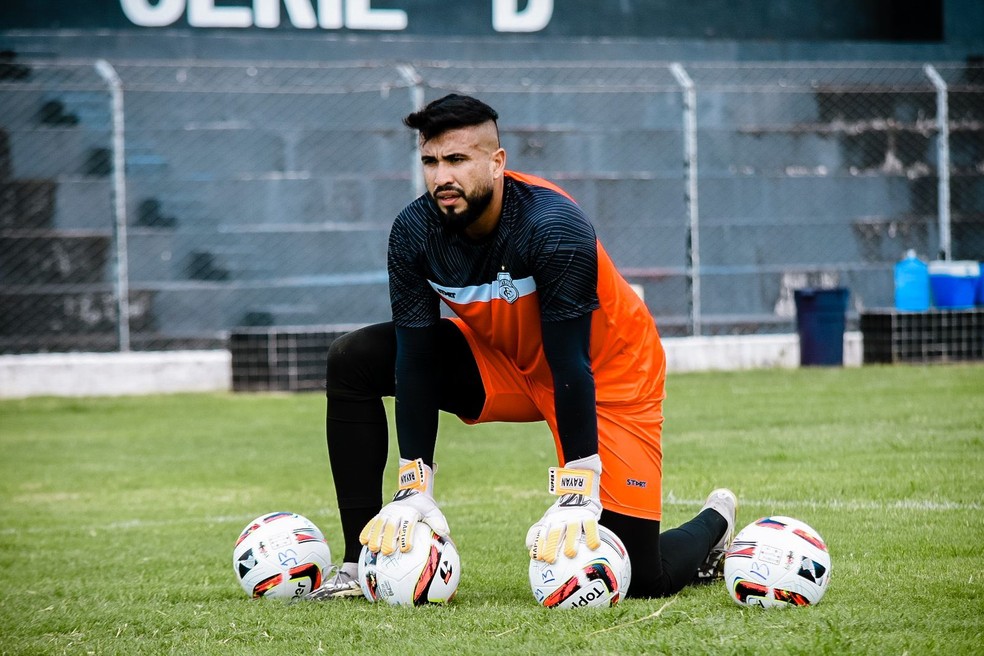 Igor Rayan, goleiro do Treze — Foto: Daniel Vieira / Treze