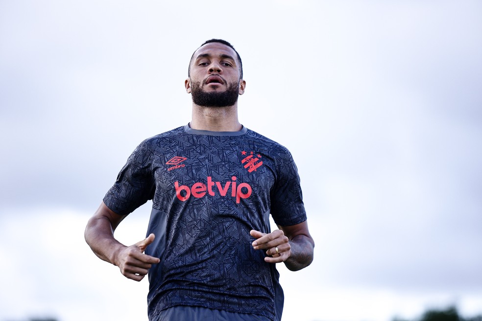 Gustavo Coutinho, atacante do Sport — Foto: Paulo Paiva/ Sport Recife