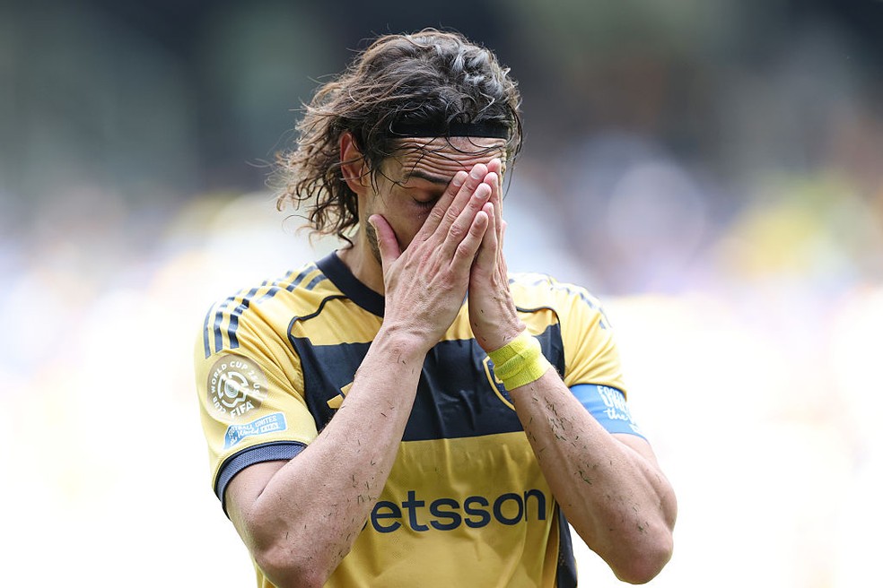 Cavani deixa o Boca Juniors — Foto: Patrick Smith - FIFA/FIFA via Getty Images
