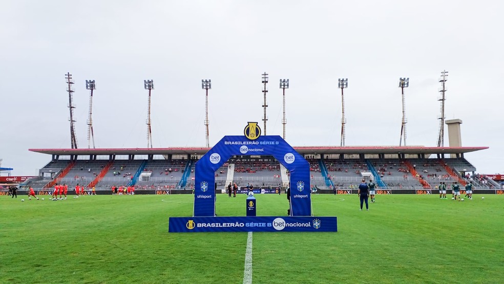 Estádio Rei Pelé, em Maceió, recebe o jogo entre CRB e Juventude — Foto: Ailton Cruz