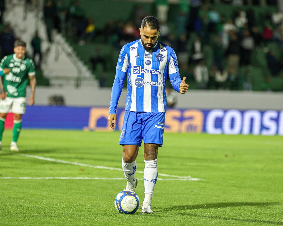 Paysandu não conseguiu vencer nos sete primeiros jogos da Série B — Foto: Jorge Luís Totti/Paysandu
