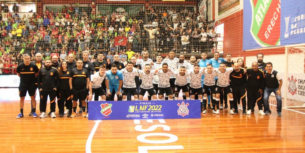 Atlântico vira nos últimos segundos e é campeão da Liga Nacional de Futsal