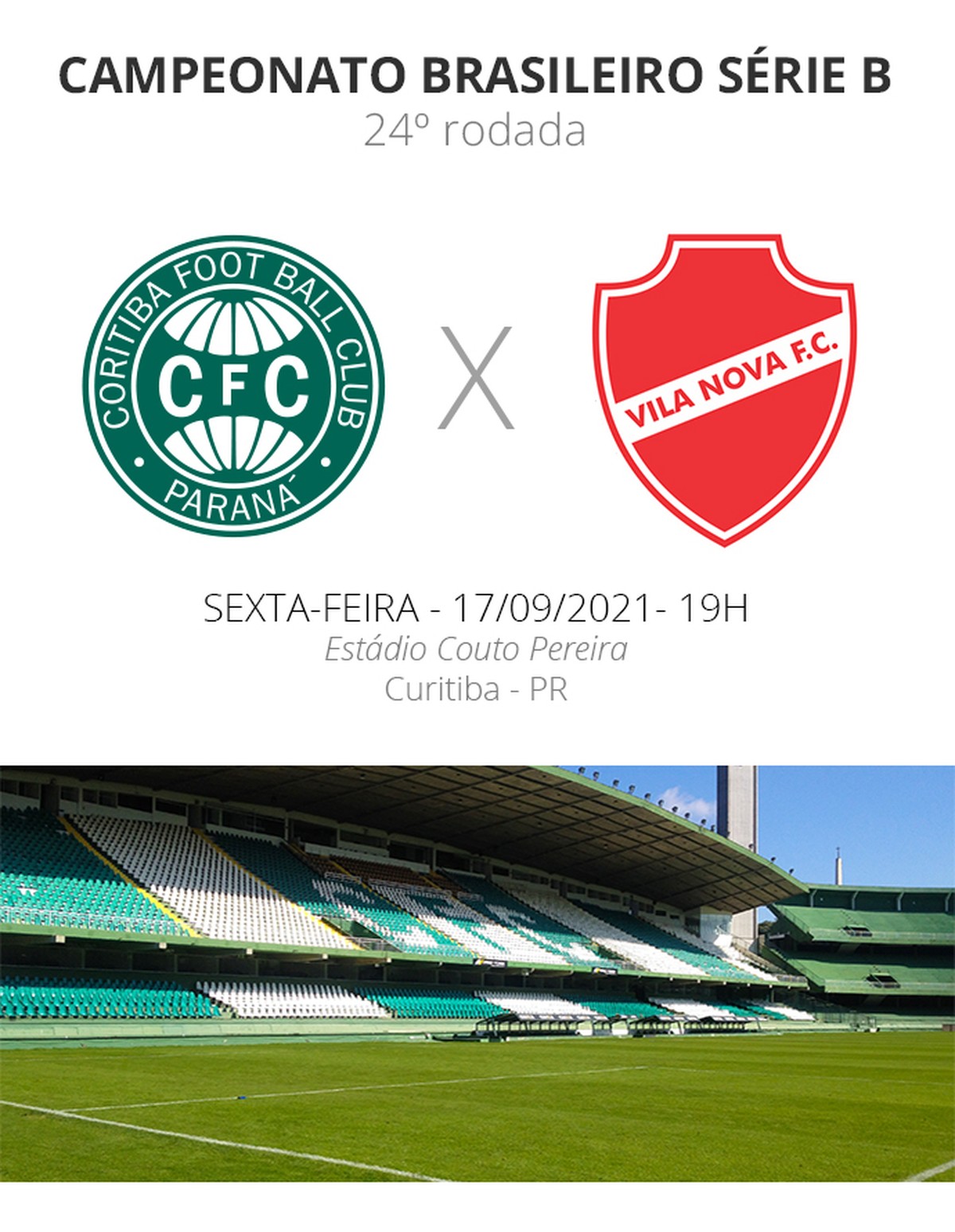 Coritiba x Vila Nova: veja onde assistir, escalações, desfalques e ...