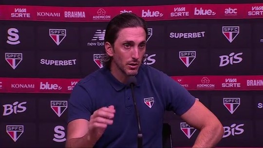 Zubeldía avalia reforços e valoriza vitória do São Paulo após queda na Copa do Brasil: "Prêmio ao grupo" - Programa: ge.globo 