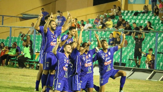 Piauí x Oeirense - Série B Piauiense 2023 - Oeirense comemora gol