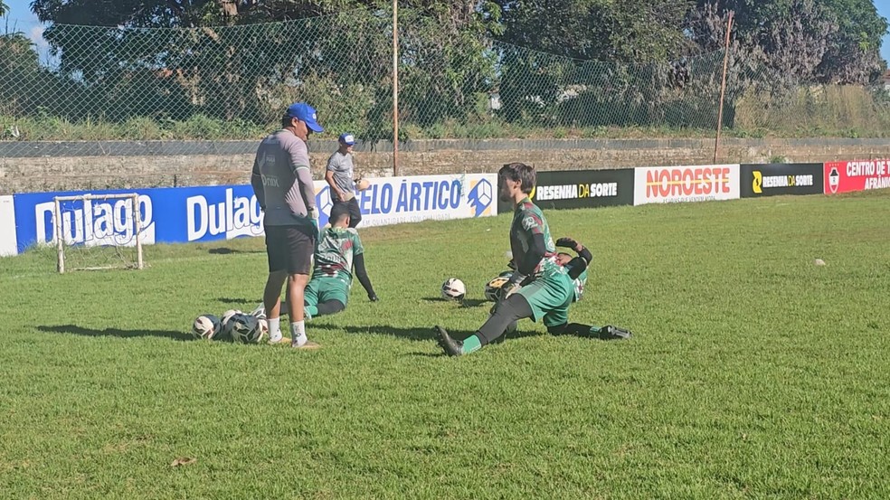 Treino do Fluminense-PI — Fluminense-PI Série D