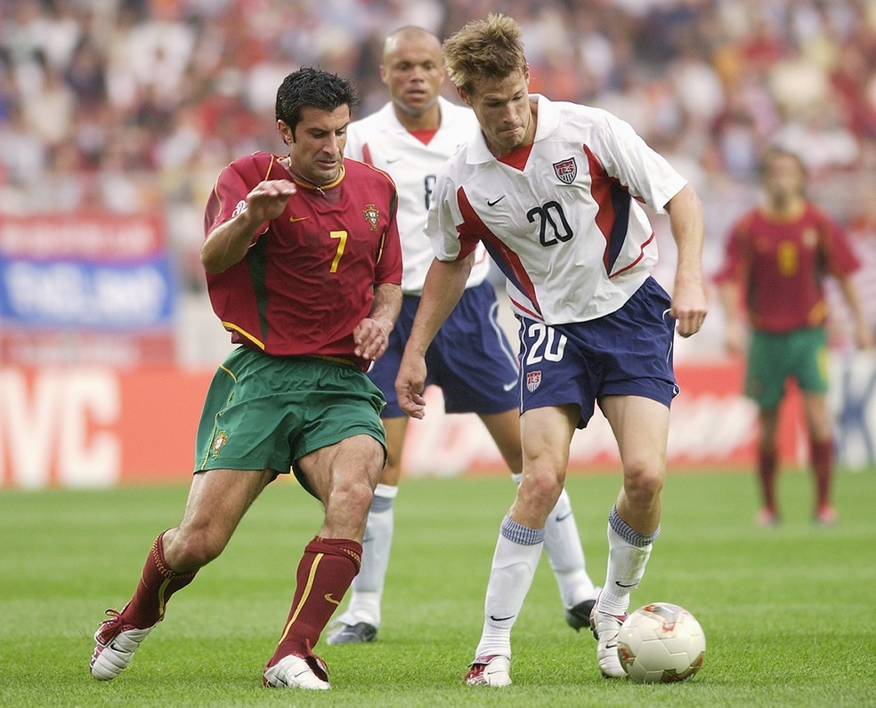 Figo na Copa do Mundo de 2002 — Figo, exemplo de craque que nunca marcaram na Copa
