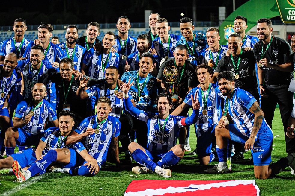 Paysandu campeão da Copa Verde 2024 — Foto: Staff Images/CBF