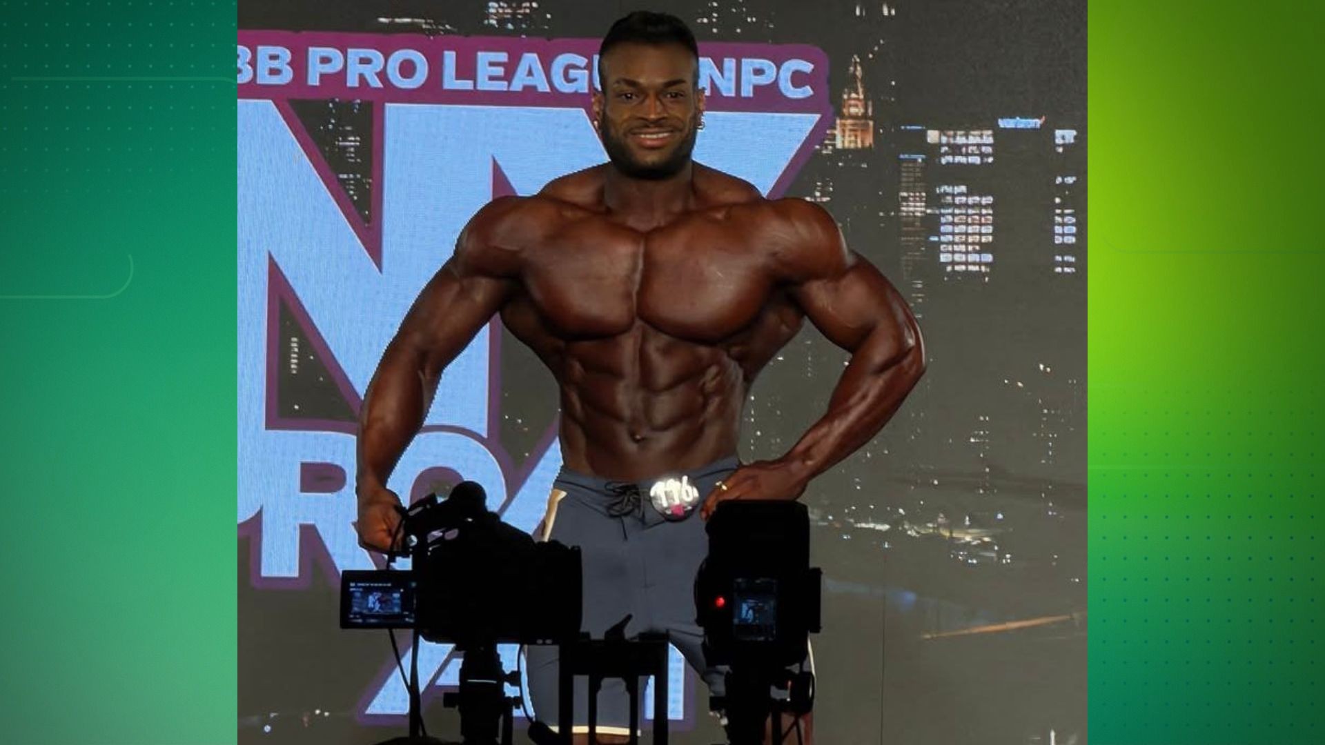 Amapaense Vini Mateus conquista Top 5 no New York Pro