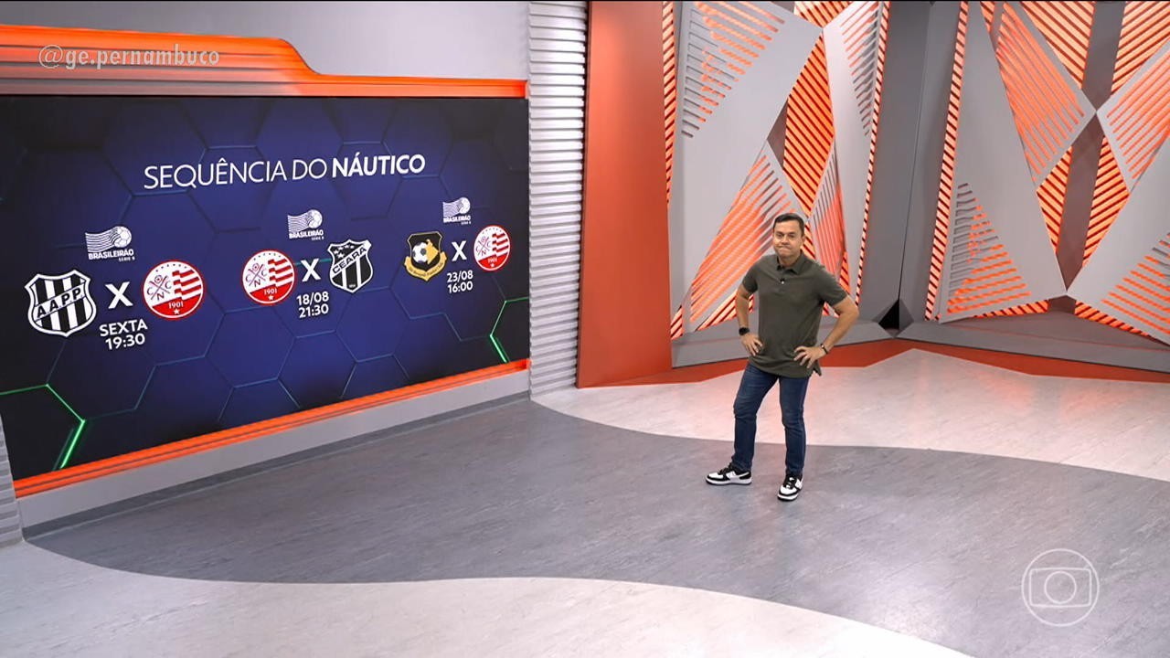 Náutico terá terceiro uniforme com listras horizontais em vermelho e branco pela 1ª vez