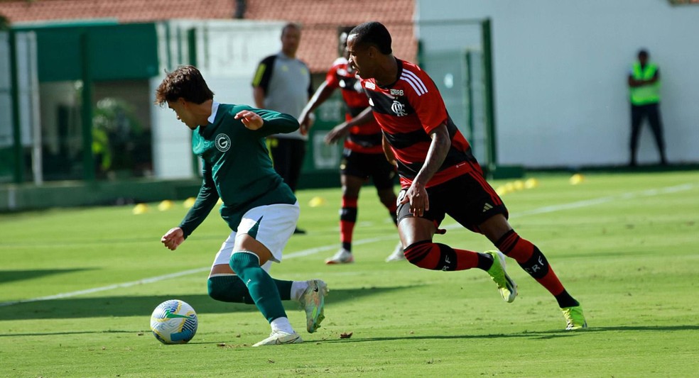 Goiás x Flamengo pelo Brasileiro Sub-20 — Foto: Rosiron Rodrigues / Goiás Esporte Clube