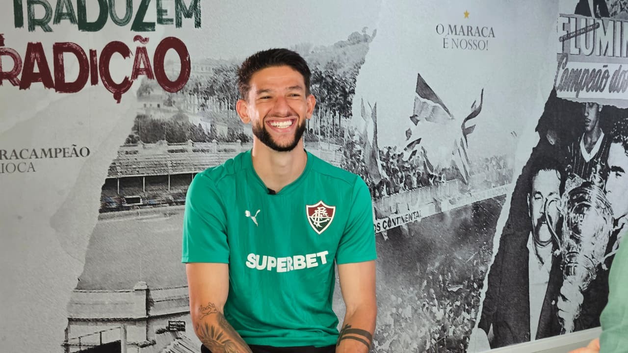 Jemmes revela pronúncia do nome e adaptações no Fluminense: "Saio e ganho presente"