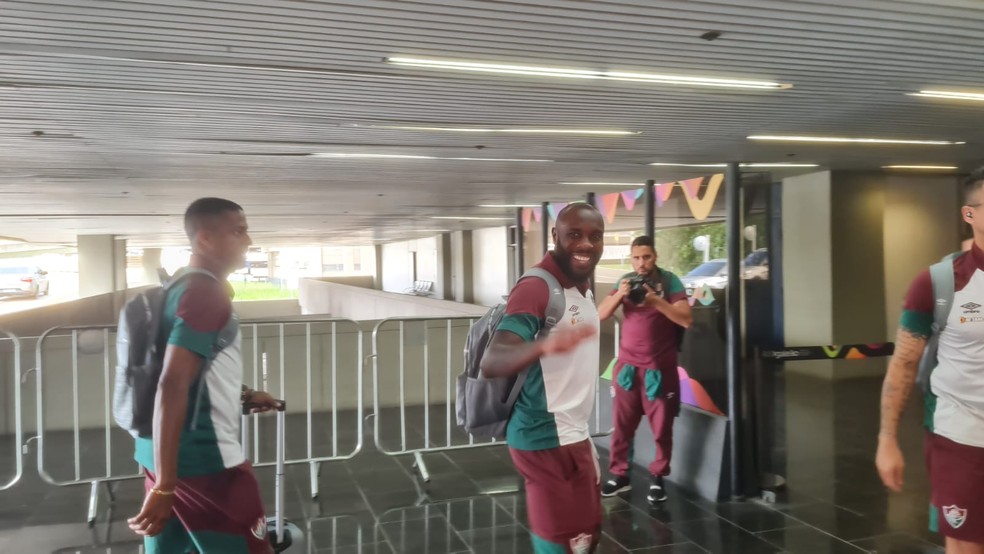 Com Keno, Marlon e Manoel, Fluminense embarca para o Equador para enfrentar a LDU | fluminense | ge