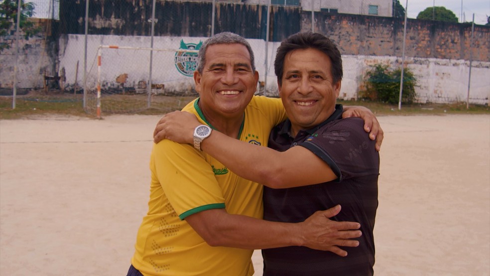 Valter e Rivelino no Asteka de Manaus