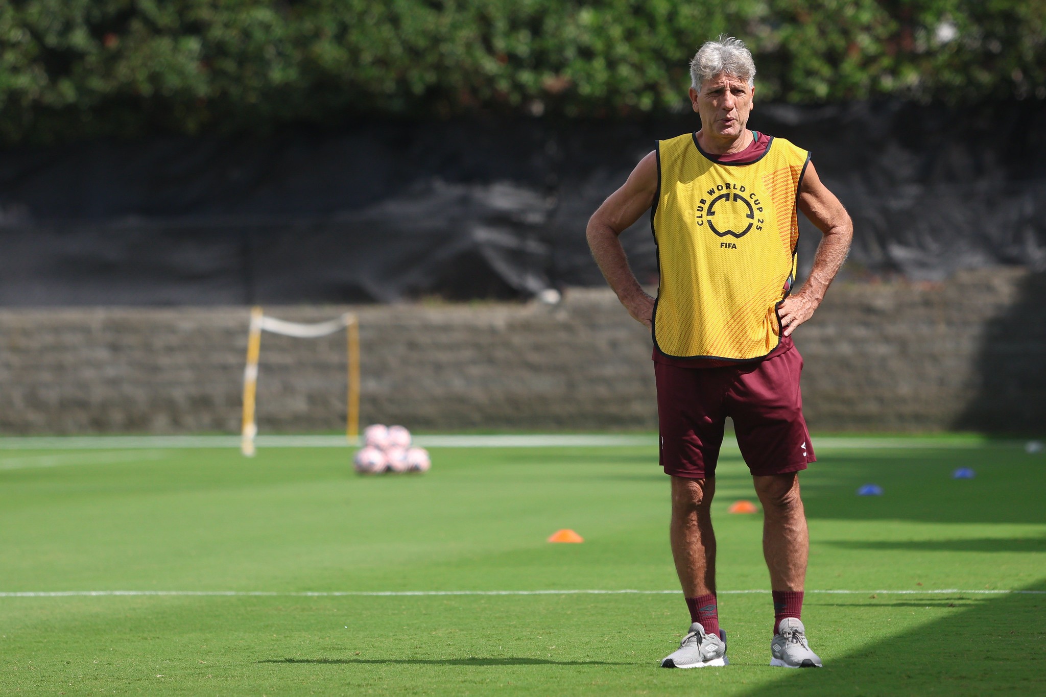 Escalação do Fluminense: Renato testa formações e time pode ter novidades contra o Borussia