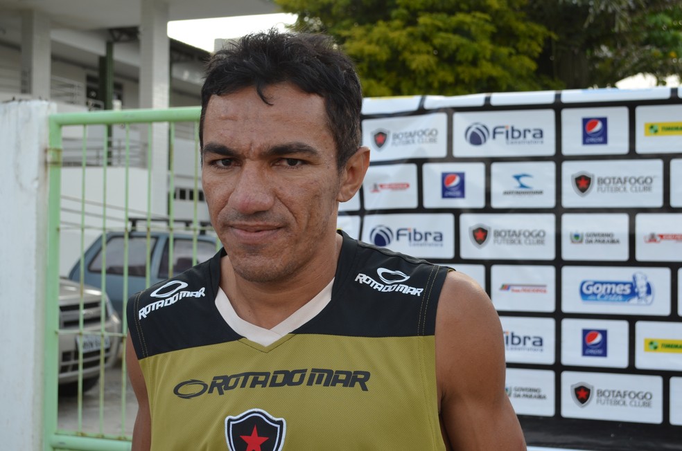 Hércules em 2013, pelo Botafogo-PB — Foto: Lucas Barros / Globoesporte.com/pb