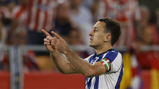 Oyarzabal - Atlético de Madrid x Real Sociedad - Final Copa do Rei