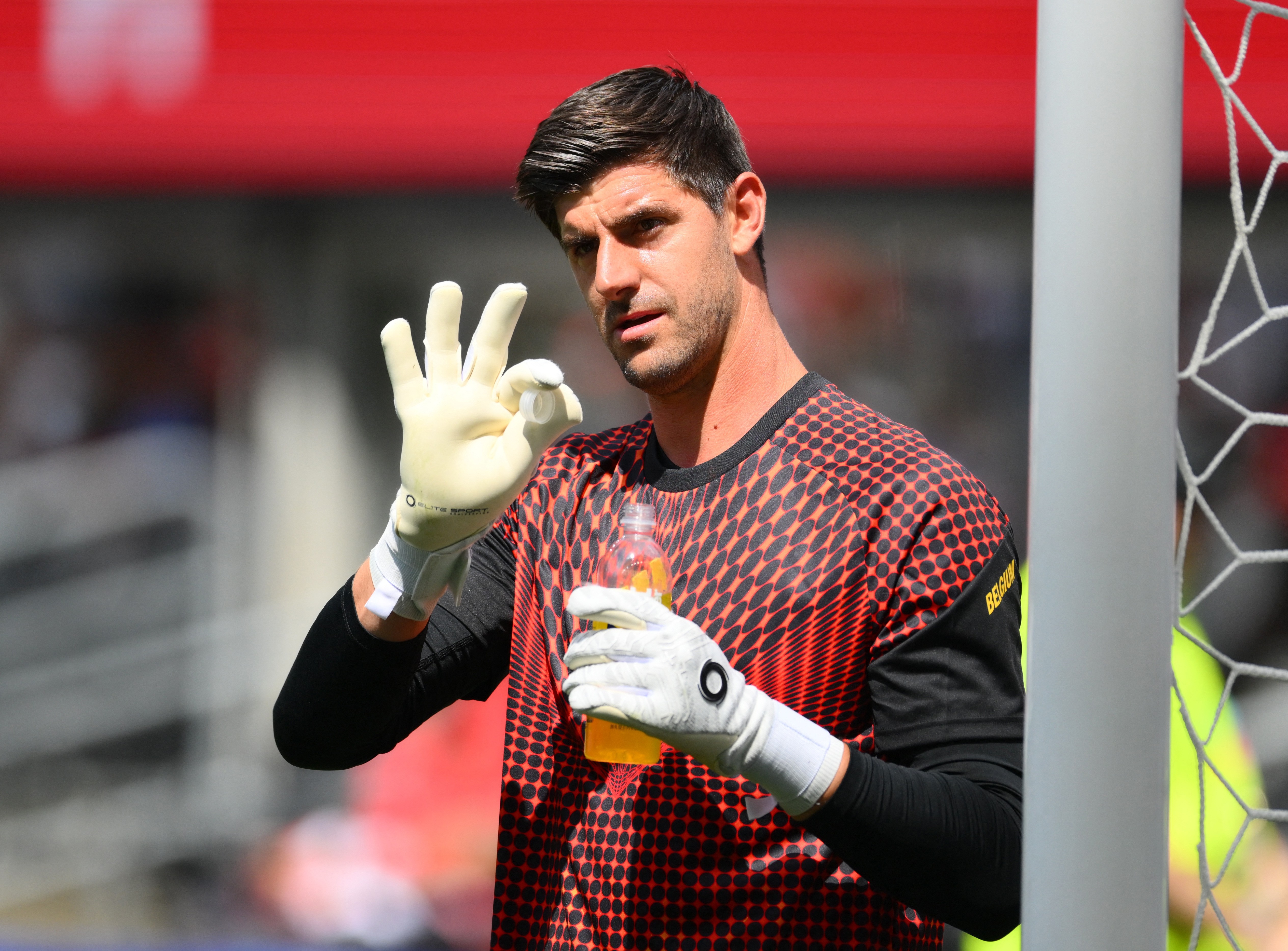 Courtois em dificuldade: dez jogadores da Espanha já marcaram gols nele nesta Copa