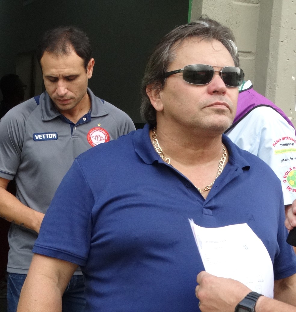 Lane Gaviolle explicou as razões de mandar a partida em Ipatinga  — Foto: Bruno Ribeiro