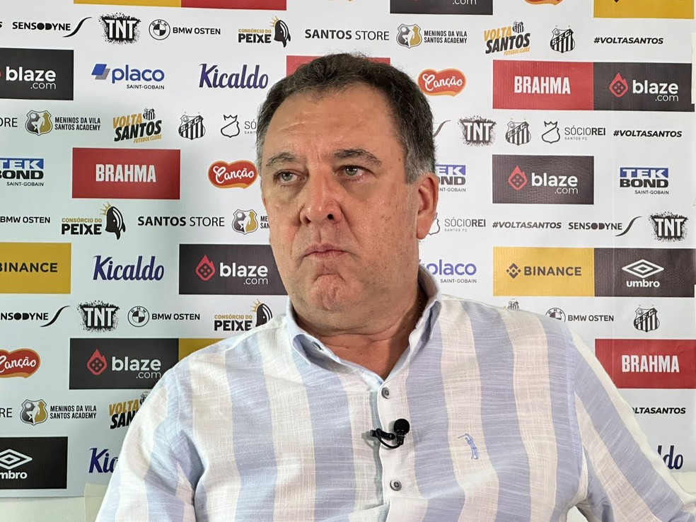 Marcelo Teixeira em entrevista exclusiva ao ge — Foto: Ana Canhedo