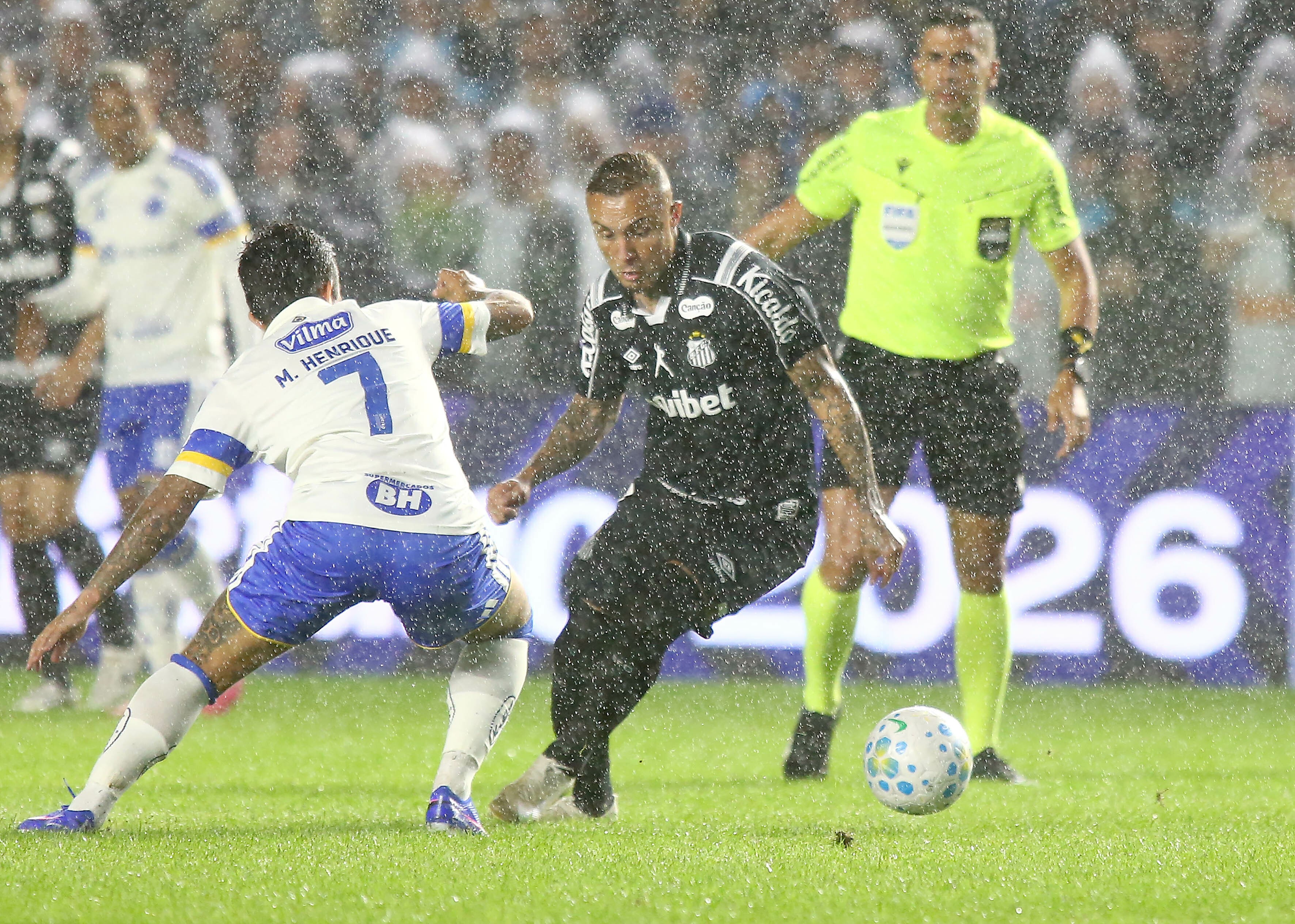 Santos apresenta melhora coletiva contra o Cruzeiro