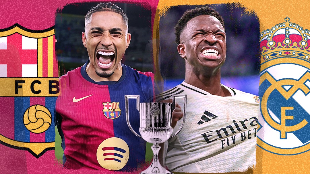 Barcelona em alta, Real Madrid em queda: rivais decidem Copa do Rei após 11 anos