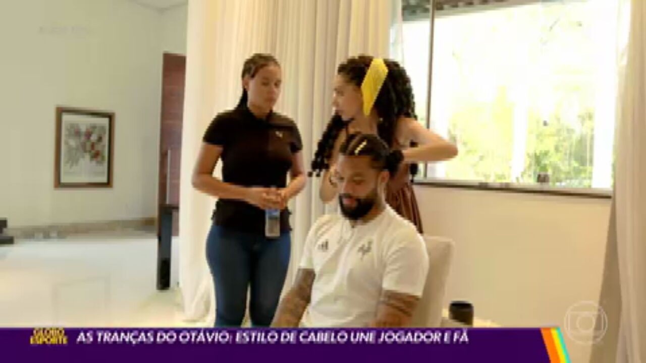 As tranças do Otávio: estilojogo do aviãozinho estrela betcabelo une fã e jogador do Atlético