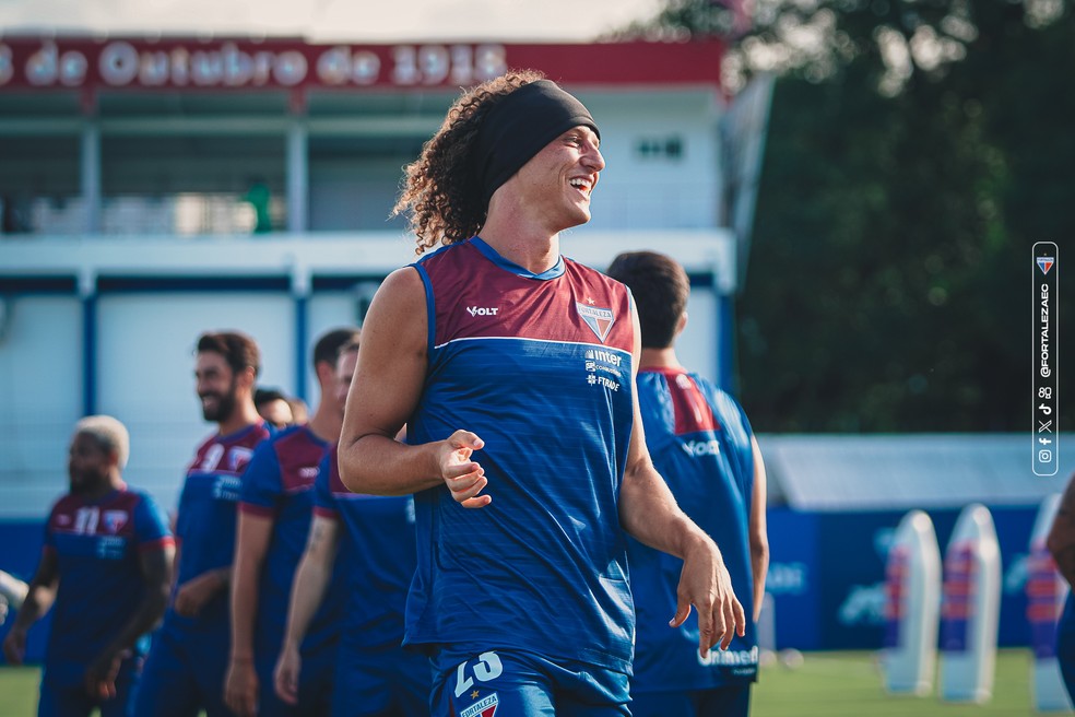 David Luiz, do Fortaleza — Foto: Mateus Lotif/Fortaleza