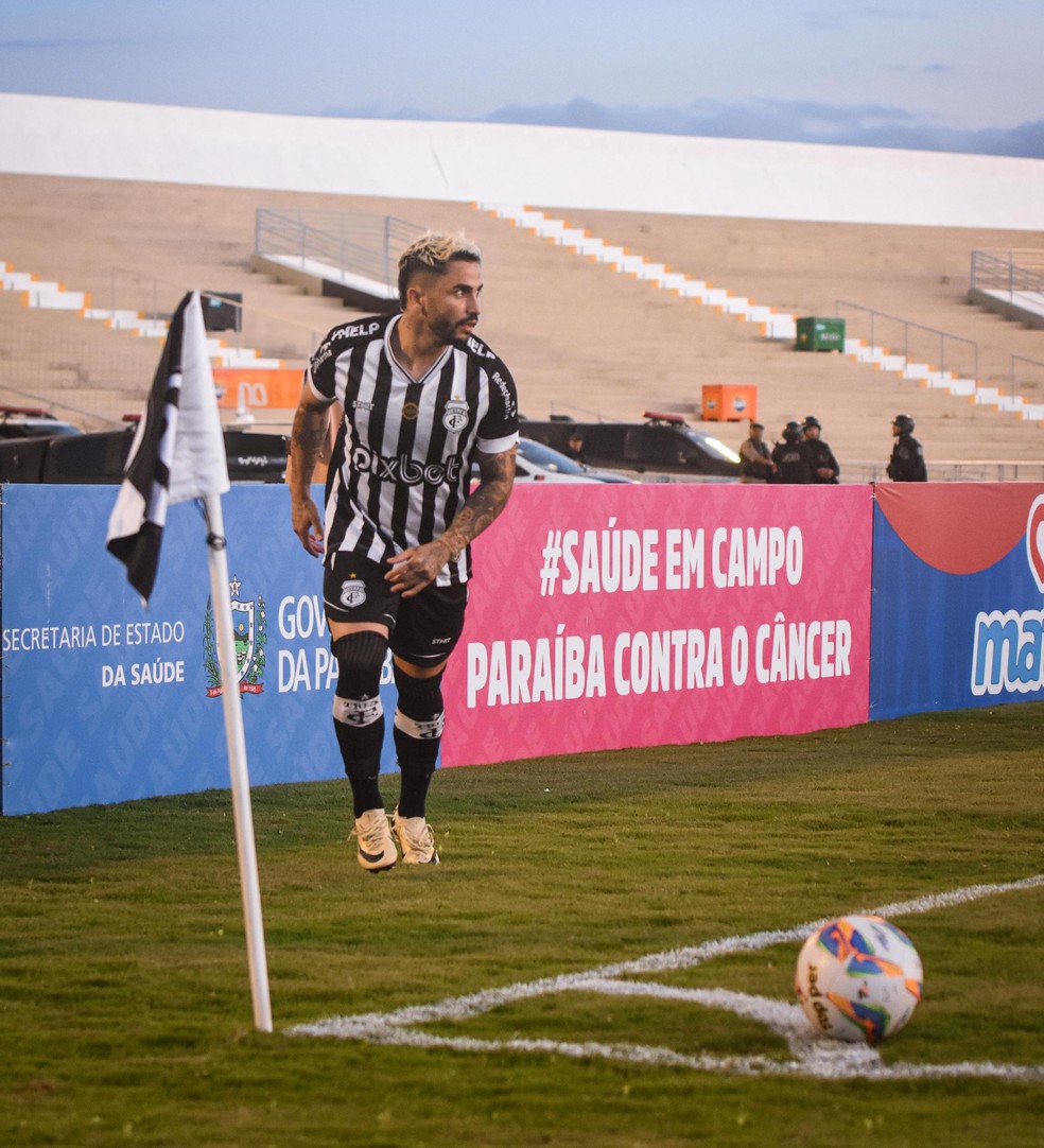 Dione foi o destaque do Treze no Campeonato Paraibano — Foto: Daniel Vieira/Treze