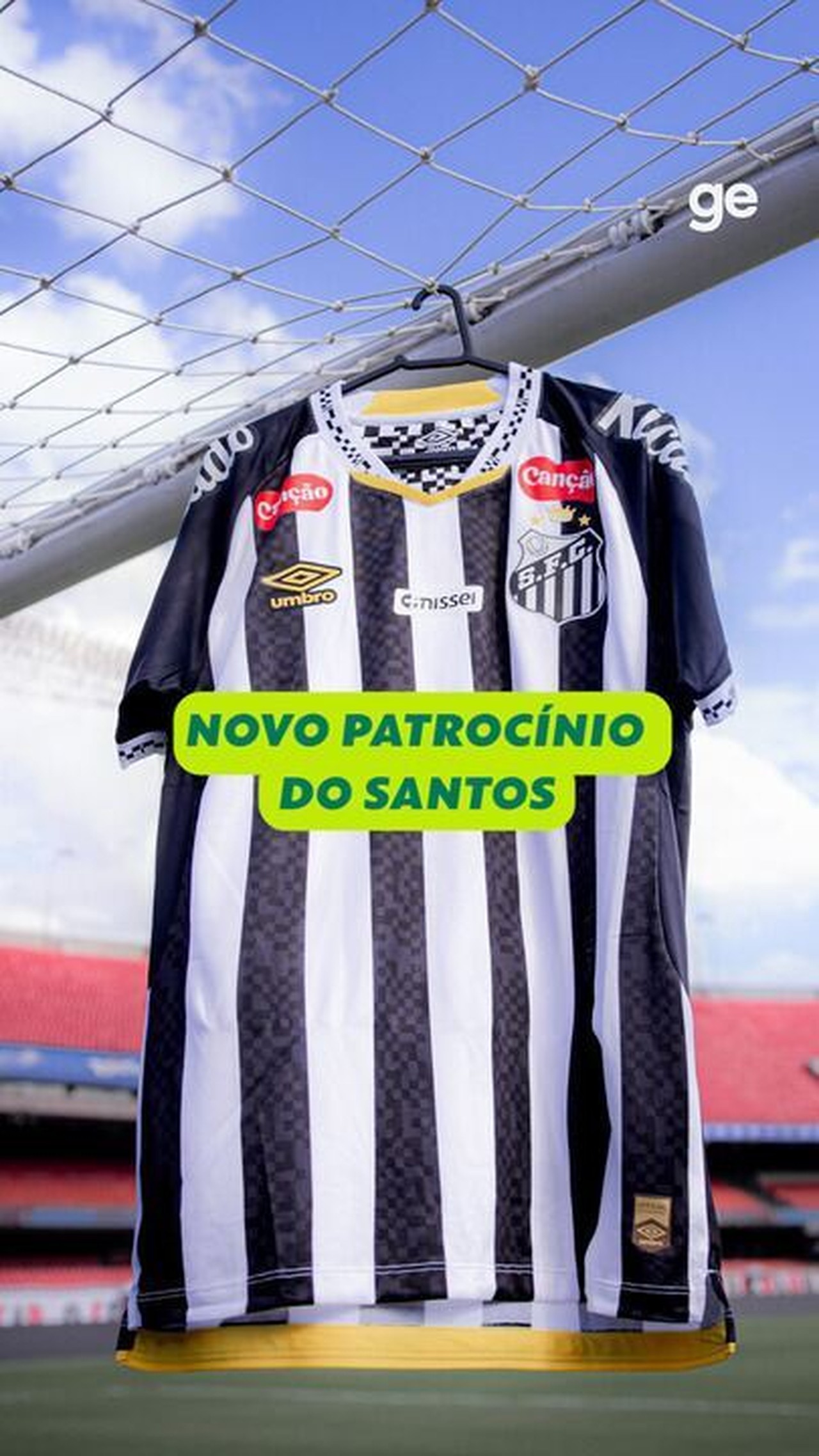Santos fecha patrocínio com site de sorteios | Ge