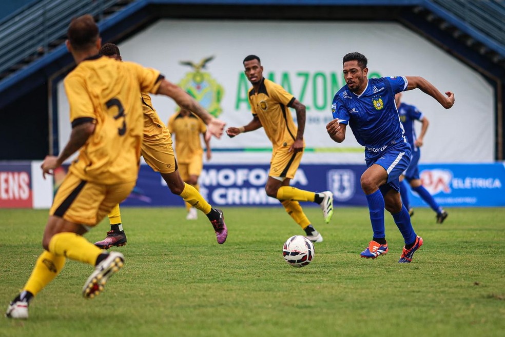 Nacional x Amazonas &mdash; Foto: Fernando Vasconcelos/NFC