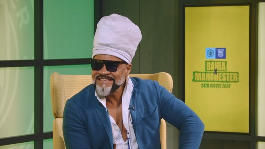 Em Manchester, Carlinhos Brown celebra 2ª participação no Bahia Day: "Essa manifestação é única"