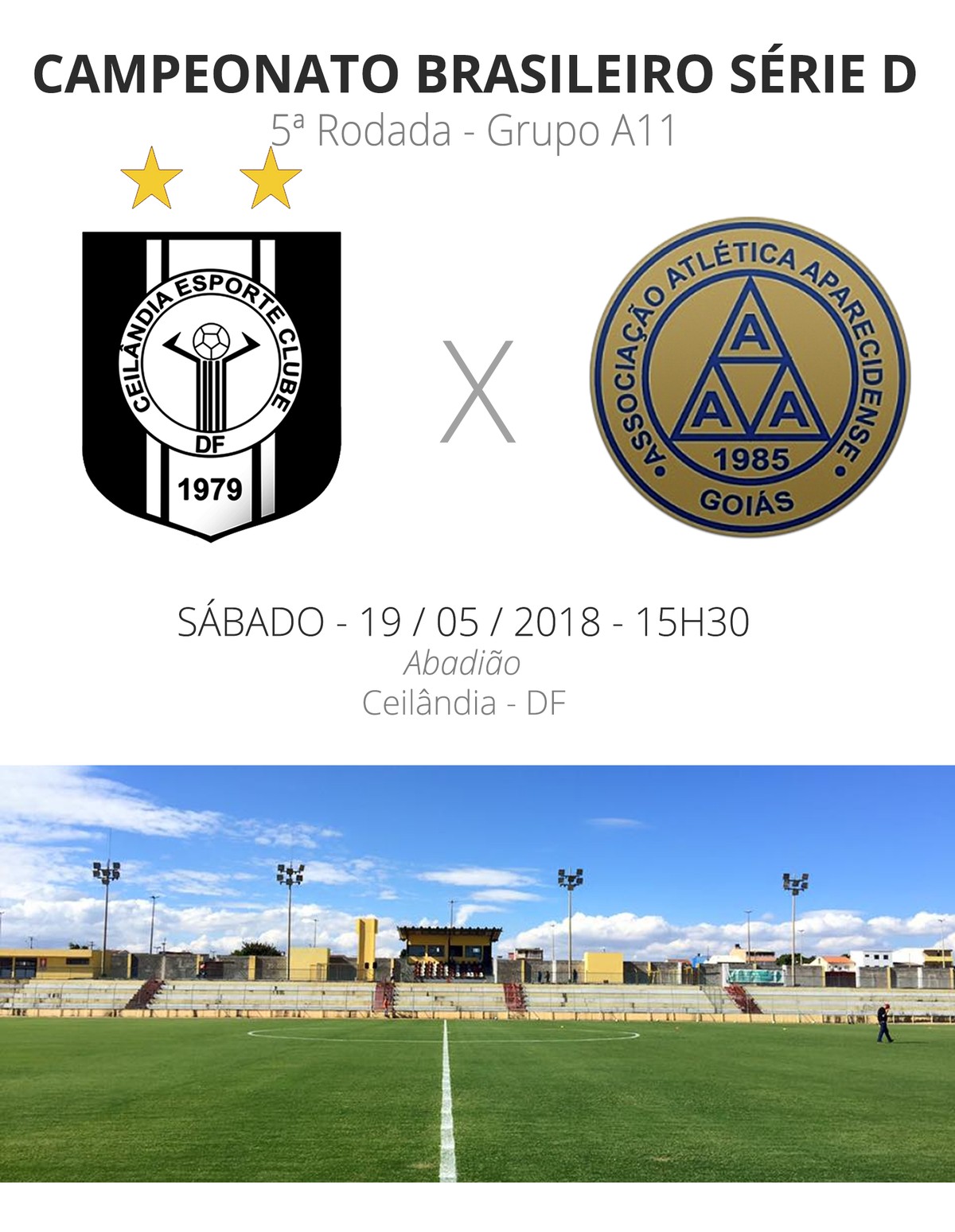 Classificações De Ceilândia Esporte Clube X Aparecidense